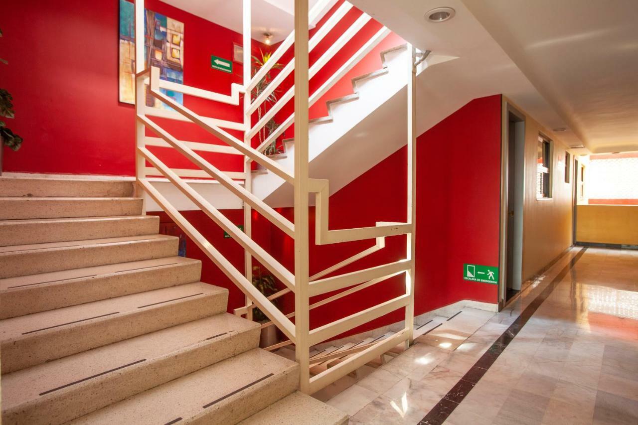 Hotel La Rosa - Solo Adultos Mexico City Exteriör bild