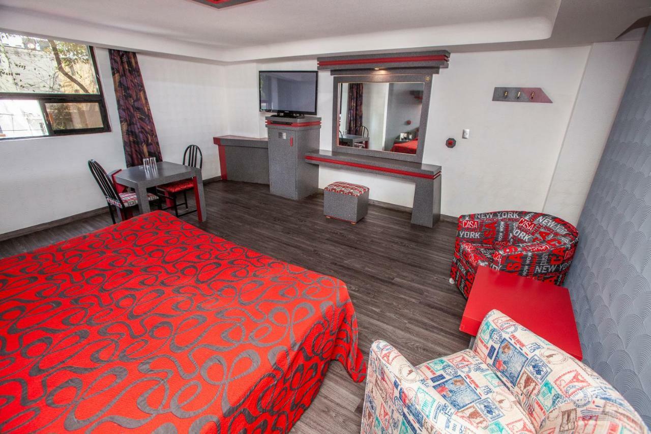 Hotel La Rosa - Solo Adultos Mexico City Exteriör bild